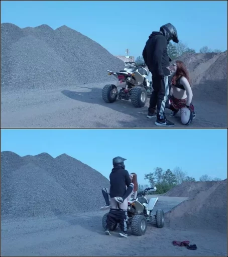 FinaFoxy - Perverser Boxenstopp - Ein Quicky auf dem Quad [FullHD 1080p] (MDH)