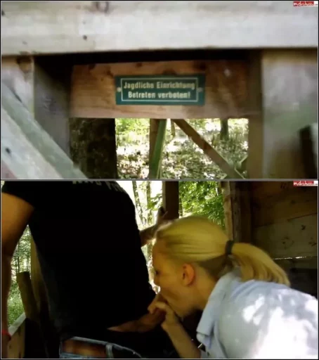 Lara-CumKitten - Vom Spanner auf Hochsitz ERWISCHT [HD 720p] (MDH)