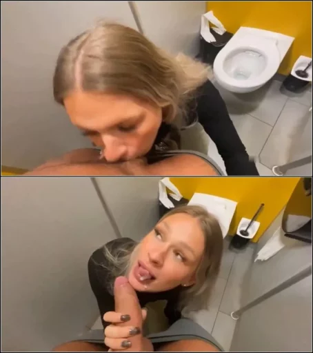 LisaSchubert - LKW-FAHRER IM SAMENSTAU - Doppelter Cumshot auf dem Rastplatzklo [FullHD 1080p] (MDH)