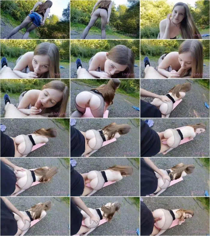 LovlyLuna - Schnelle Nummer im Freien [HD 720p] (MDH)