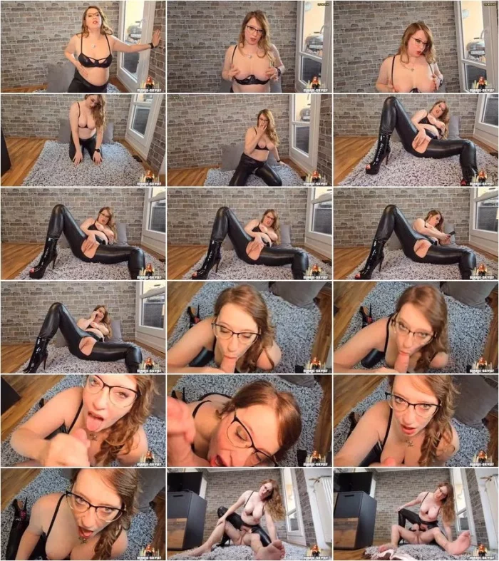 Marie-Skyler - Notgeile Leder Leggins Schlampe braucht einen Schwanz & holt sich einen FUCKBOY [FullHD 1080p] (MDH)