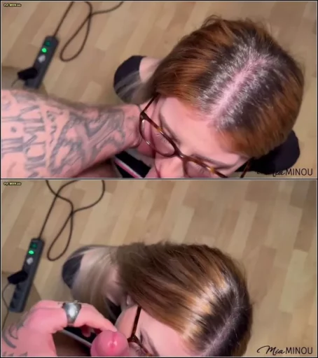 MiaMinou - Hart in den Mund gefickt - Floppy Blowjob vom Feinsten [FullHD 1080p] (MDH)