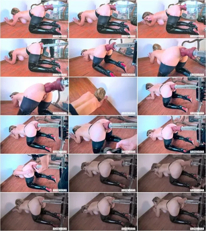 ArgenDana - OVERSIZED DOG COCK IN MY FUCKING ASS 13.06.2024 [UltraHD/4K 2160p] (Dildo)