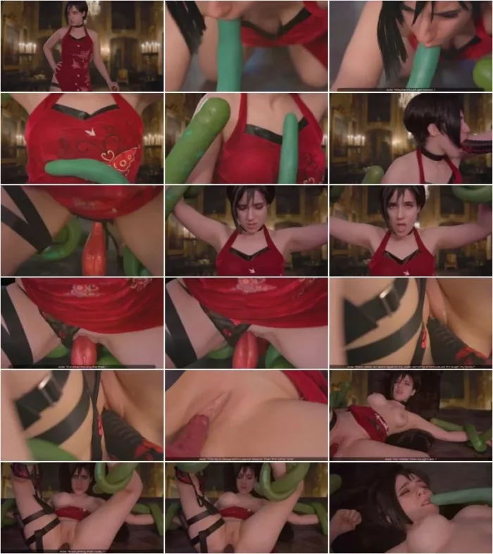 Lana Rain  - Ada Wong Gets Ambushed And Bred By Tentacles 26.04.2024 [FullHD 1080p] (Dildo)