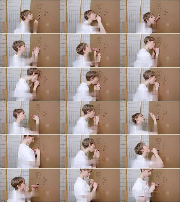 diewildeveganerin - Veganer Gloryhole Blowjob [FullHD 1080p] (MDH)