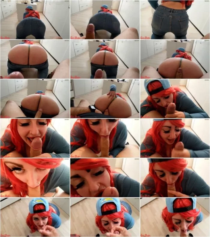 Taylor-Burton - BLOWJOB MIT XXL CUMSHOT INS FICKGESICHT [FullHD 1080p] (MDH)