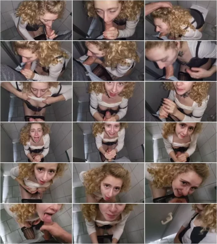 MaryjaneAuryn - Auf offentlicher Toilette fremden Schwanz abgemolken [FullHD 1080p] (MDH)