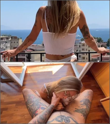 SammmNextDoor - Date Night #07 - from Pizza to Dick, She Likes Eating in Italy (Cute Nerd Giving Bj) [FullHD 1080p] (Amateur)