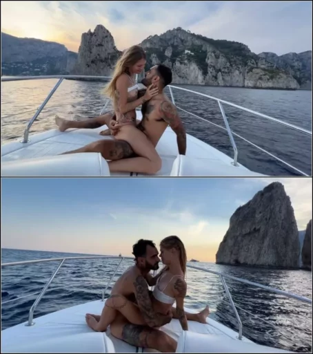 SammmNextDoor - Date Night #08 - Fucking the Captain on My Boat Tour to Capri While the Crew Watches [FullHD 1080p] (Amateur)
