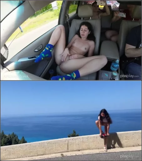 Katy West - 2023 06 23 Katy Floods The Car [FullHD 1080p] (Piss)