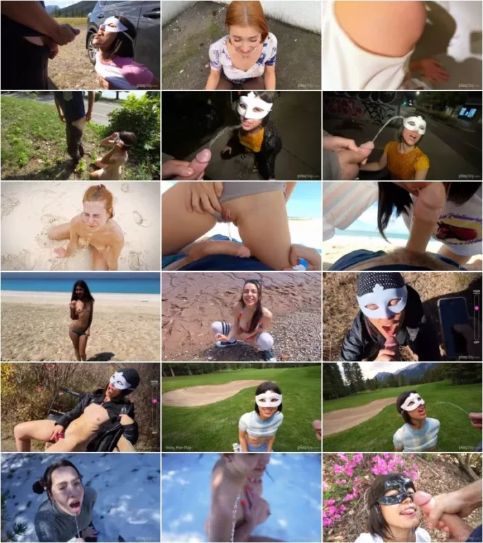 Bruce, Morgan - 2024 05 10 Public Gems Compilation [FullHD 1080p] (Piss)