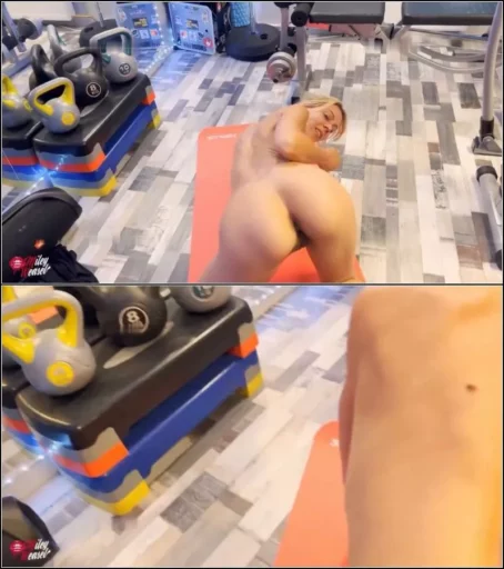 Miley-Weasel - Einfach beim Sport abgefickt - Megaviel echtes Sperma [FullHD 1080p] (MDH)