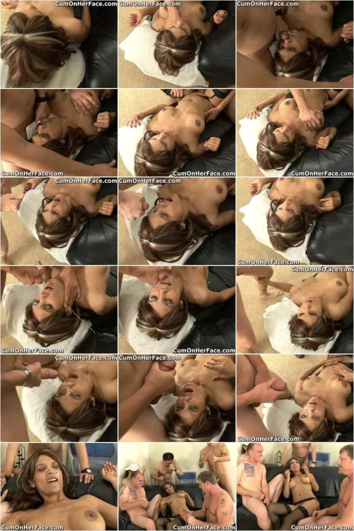 CumOnHerFace - Anjanette On COHF All Cum [SD 360p] (Cum On Her Face)