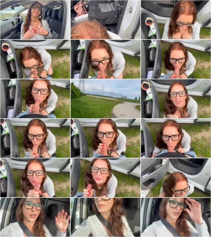 Sexy-Rachel - Schneller Druckabbau am Strassenrand [FullHD 1080p] (MDH)