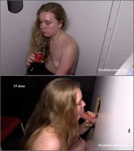 Luxxy - Freshly 18year Luxxy - swallowing 4 men in 15min - Part 3 [FullHD 1080p] (First GloryHole)