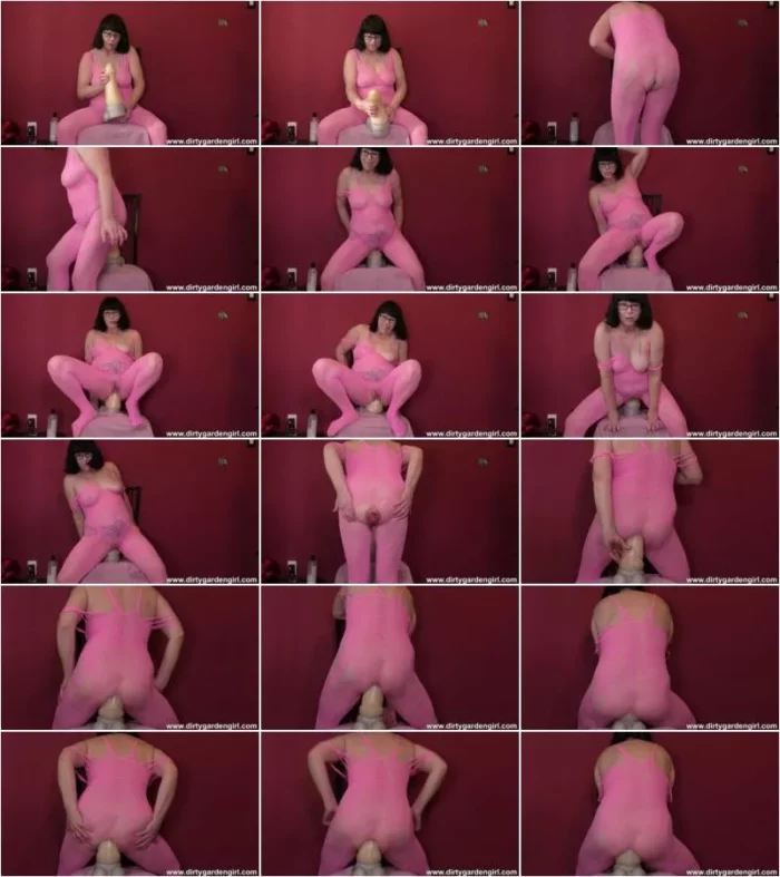 Dirtygardengirl - Dirtygardengirl in pink fishnet suit fuck enormous dildo anal prolapse 20.08.2024 [FullHD 1080p] (Dildo)