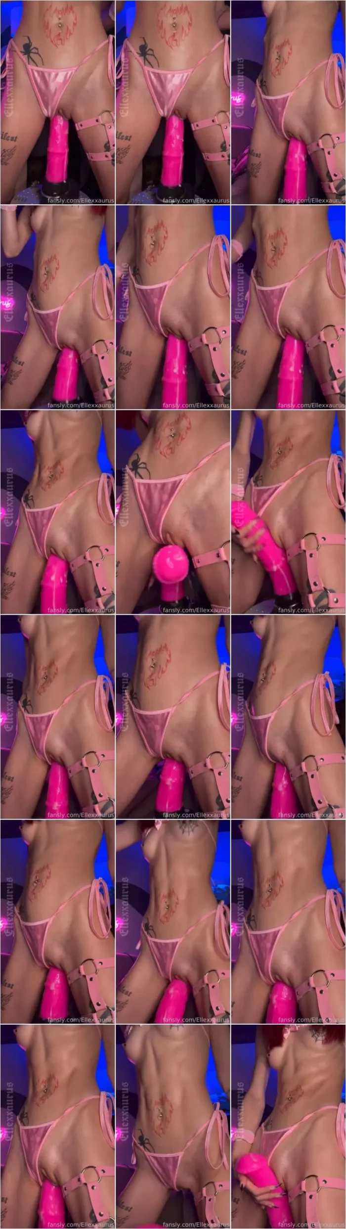 Ellexxaurus - Video 31 [UltraHD/4K 3840p] (Dildo)