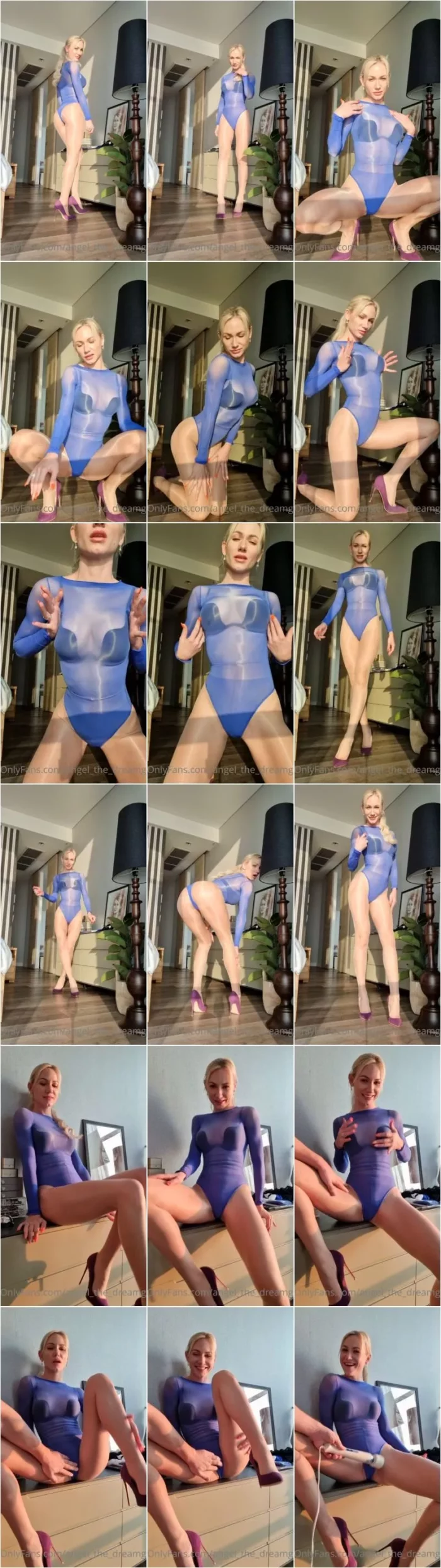 Angel The Dreamgirl - 2022-11-01 My new nylon outfit made me horny Shiny nylon tights, shiny nylon bodysuit, mmm... love I was going to make a teaser video, but [UltraHD/2K 1920p] (0nlyfans)