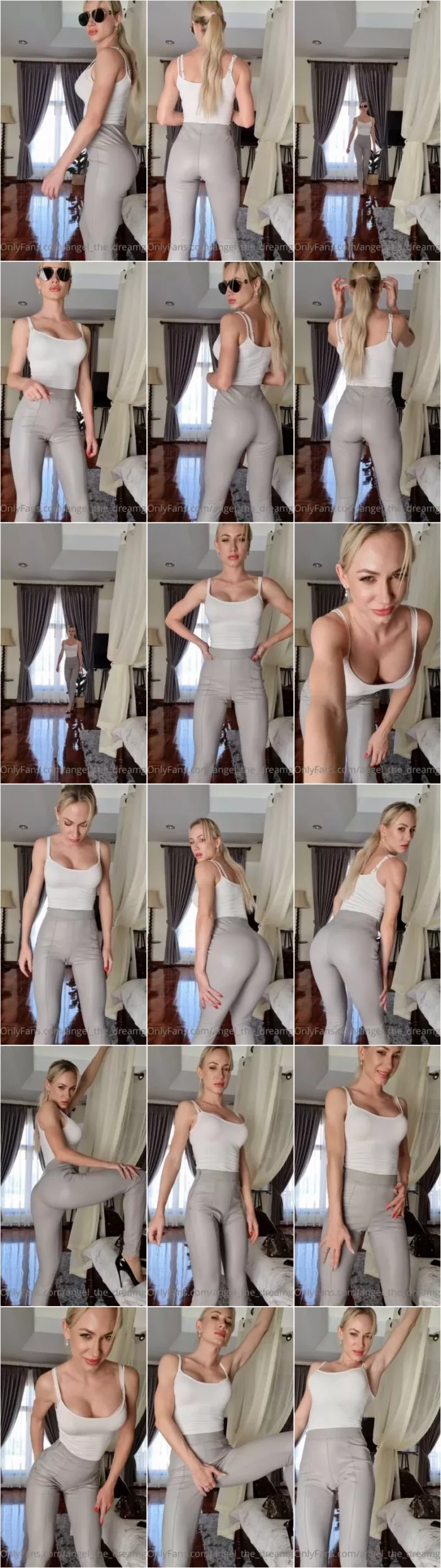 Angel The Dreamgirl - 2022-12-25 My new leather leggies arrived to me. Looks hot! [UltraHD/2K 1920p] (0nlyfans)
