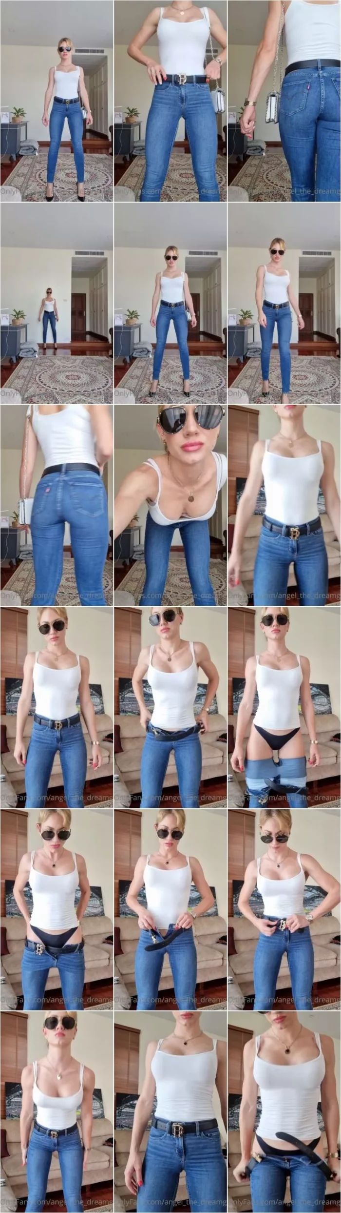 Angel The Dreamgirl - 2023-03-28 Those tight jeans, it\'s not easy to take off, haha [UltraHD/2K 1920p] (0nlyfans)