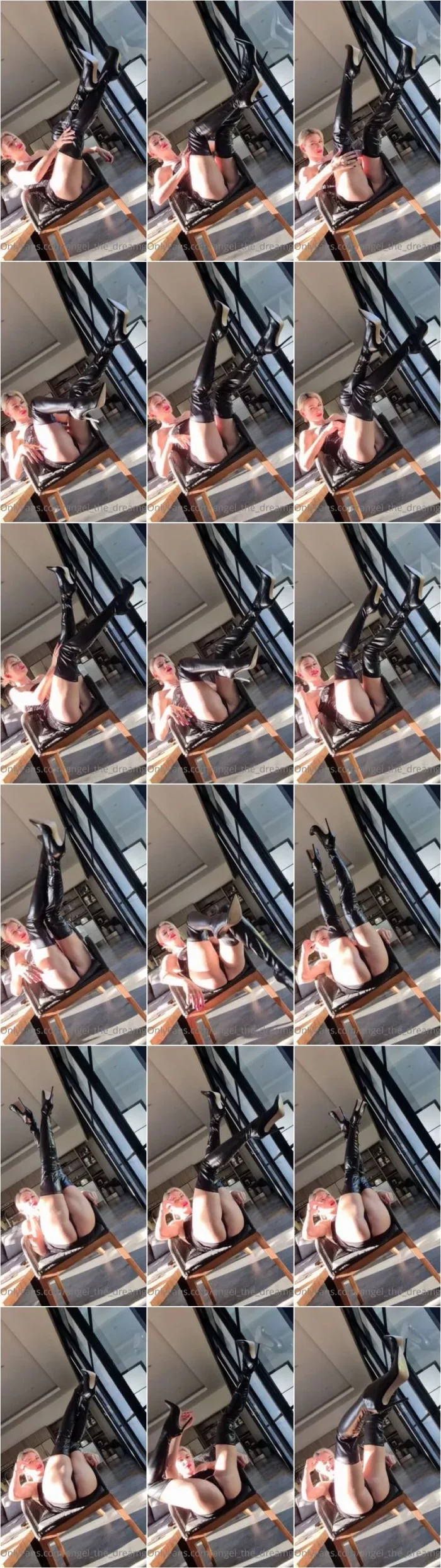 Angel The Dreamgirl - 2023-07-10 This I ordered a short black evening dress and high leather boots. How do you like it It can be a clip in this outfit [UltraHD/2K 1920p] (0nlyfans)