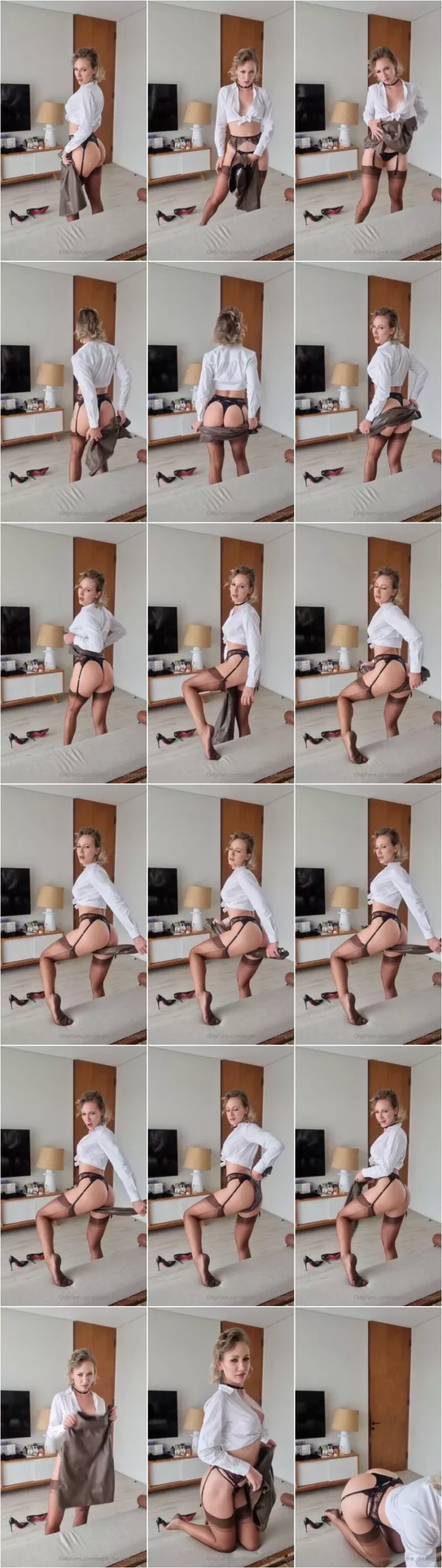 Angel The Dreamgirl - 2024-01-29 A small part from the second part of the video about this pretty fucking leather sk I\'ll add the full video soon [UltraHD/2K 1920p] (0nlyfans)