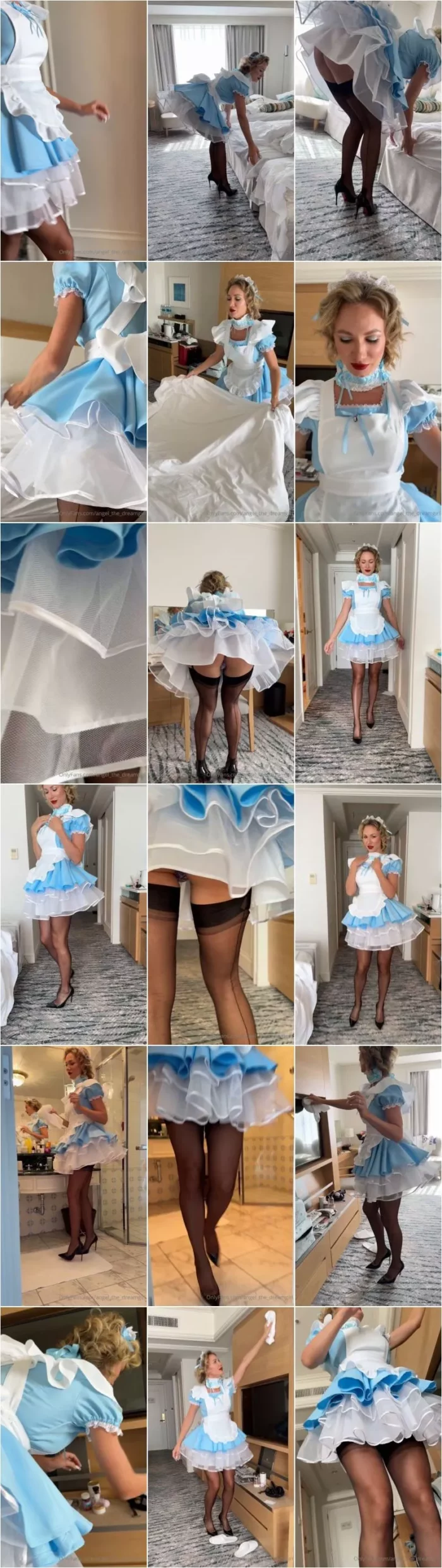 Angel The Dreamgirl - 2024-02-29 My new maid dress! How do you like Oops, I\'m flash my panties. By the way, I will soon publish a new video in this outfit. [UltraHD/2K 1920p] (0nlyfans)