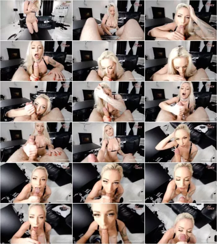 Justlucy - Bist du der nachste - Schlampiger Blowjob mit viel Spucke [FullHD 1080p] (MDH)