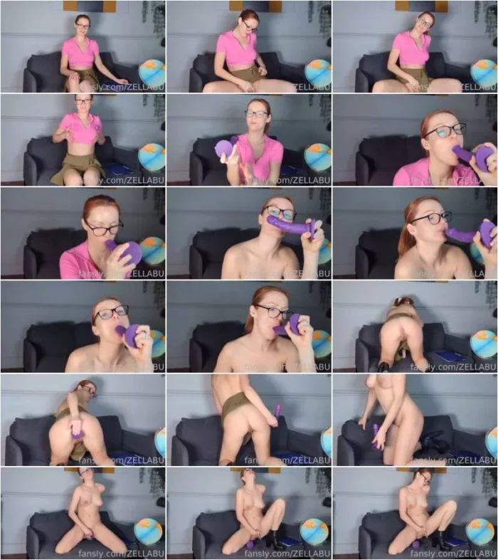 Zellabu - Video 27 [FullHD 1080p] (Dildo)
