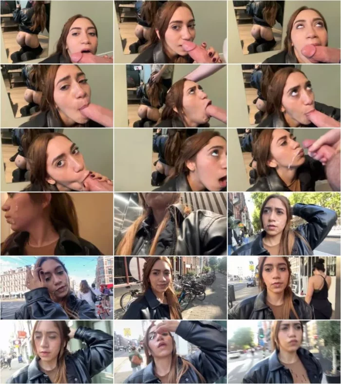 Artemis Carmona - Amsterdam Cumwalk [FullHD 1080p] (Latina)