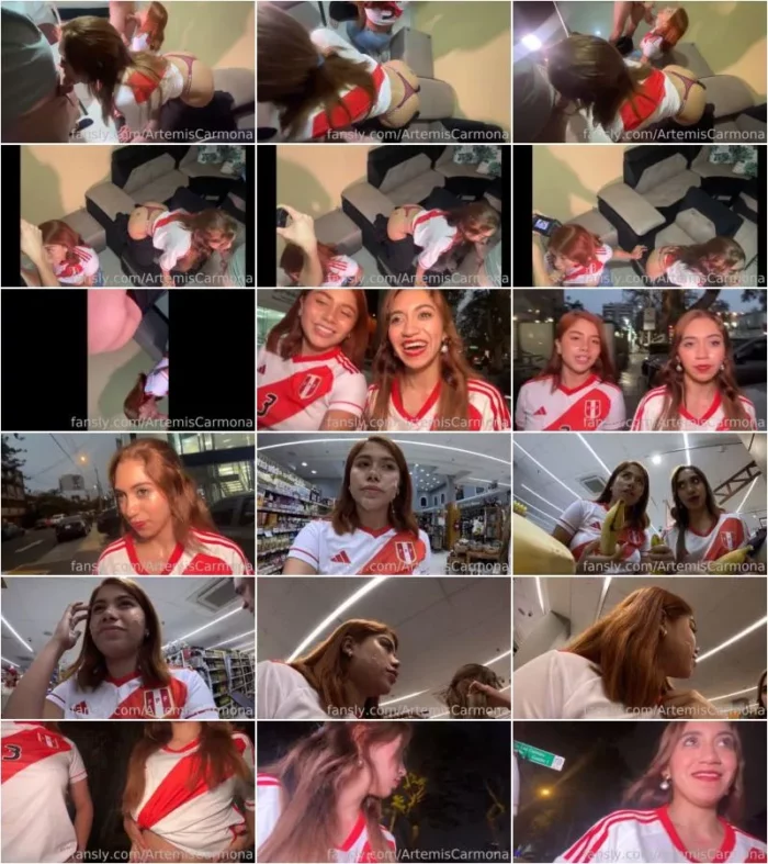 Artemis Carmona - Marina Gold Peruvian Cumwalk Queens [FullHD 1080p] (Latina)