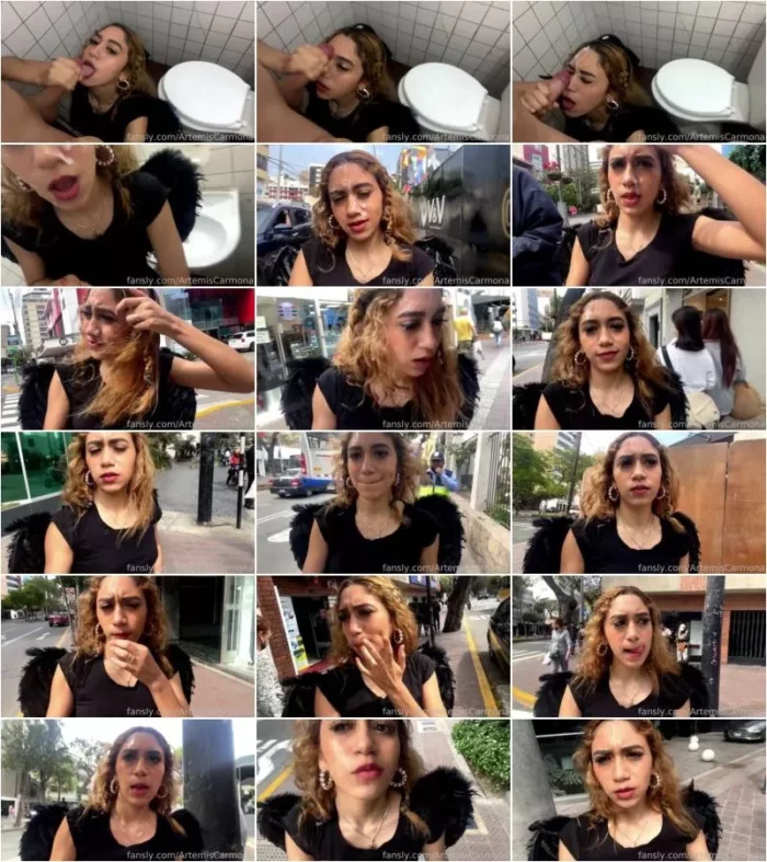 Artemis Carmona - Cumwalk 4 [FullHD 1080p] (Latina)
