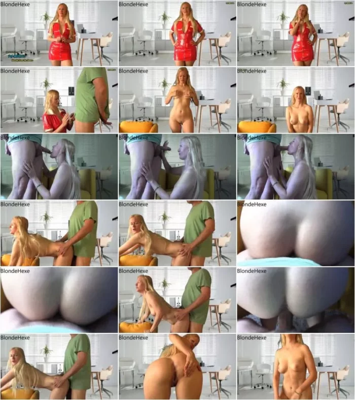 blondehexe - Krankenschwester Maria hilft gegen Samenstau [FullHD 1080p] (MDH)
