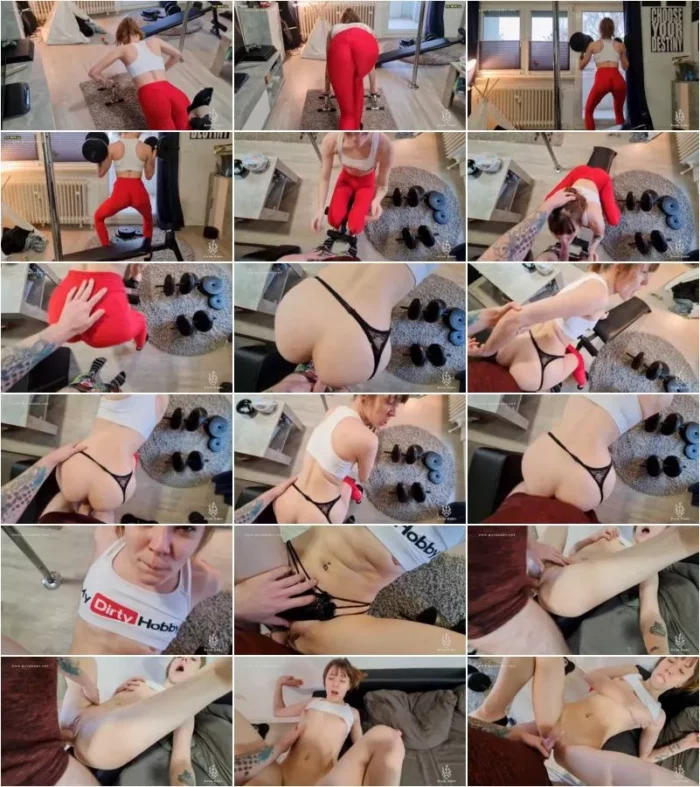 Anne-Eden - Dreist beim Homeworkout durchgenommen [HD 720p] (MDH)