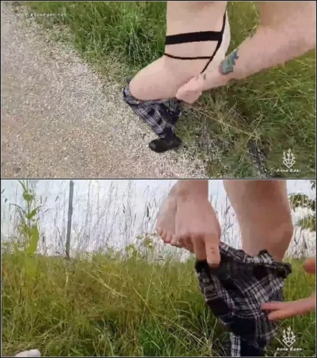 Anne-Eden - Mein 1. Outdoor TITTENFICK und Spermawalk [HD 720p] (MDH)