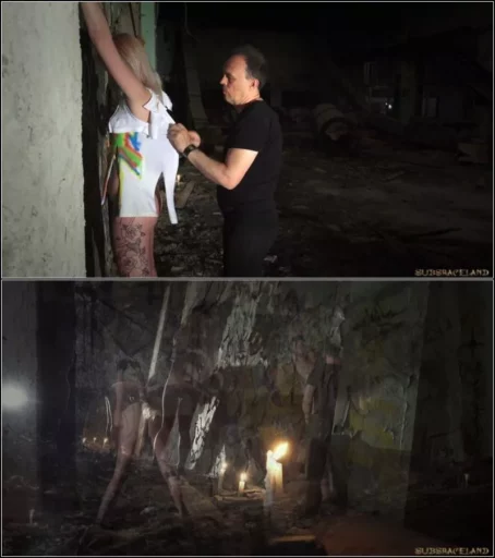 Arteya, Taissia, Noa Livia - Abandoned Slave Factory 01 Jul 2016 [FullHD 1080p] (BDSM)