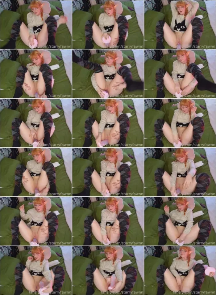 Starryfawnn - Video 124 [UltraHD/2K 2150p] (Dildo)