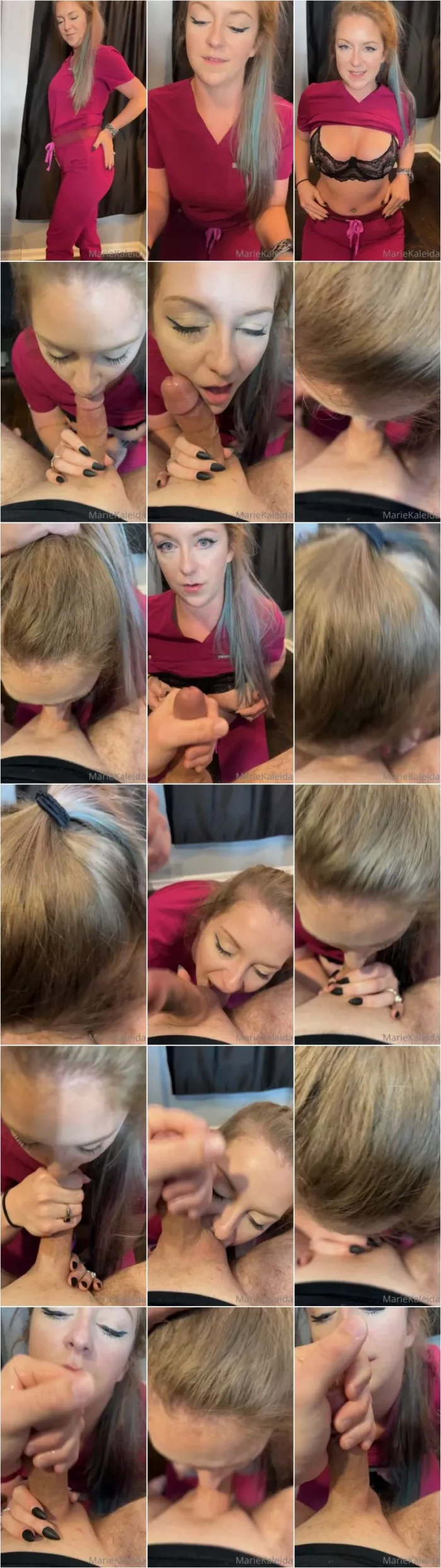 MarieKaleida - Video 109 [UltraHD/2K 1920p] (Dildo)