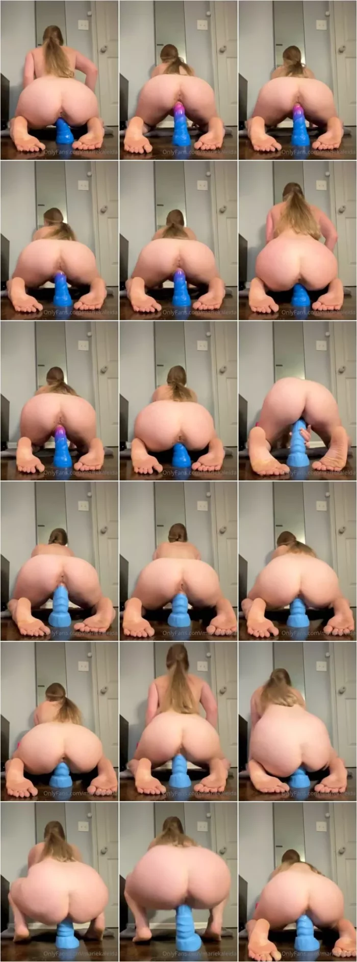 MarieKaleida - Video 183 [UltraHD/2K 1272p] (Dildo)