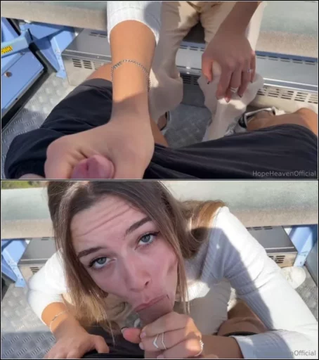 HopeHeaven - Riskanter Public Blowjob in der Gondel [FullHD 1080p] (MDH)
