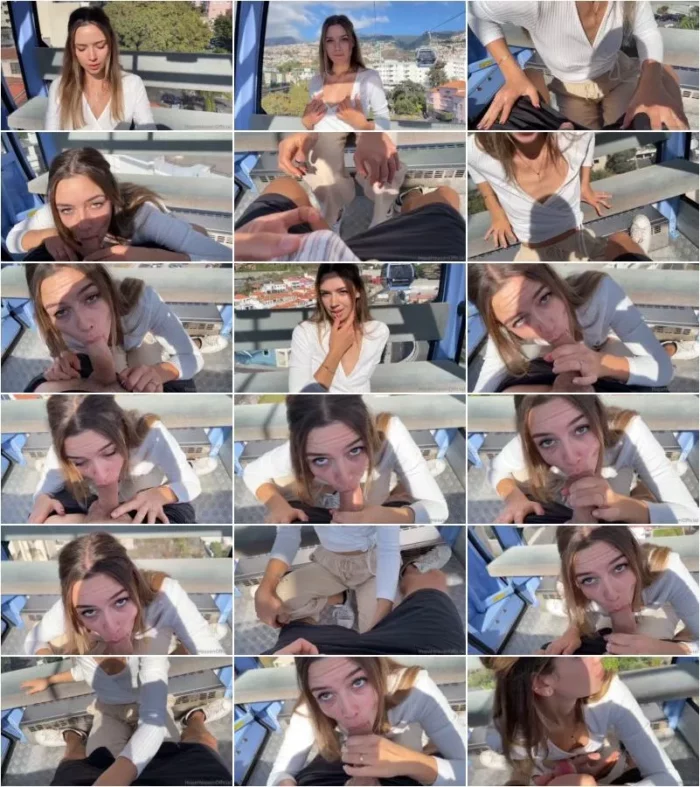 HopeHeaven - Riskanter Public Blowjob in der Gondel [FullHD 1080p] (MDH)