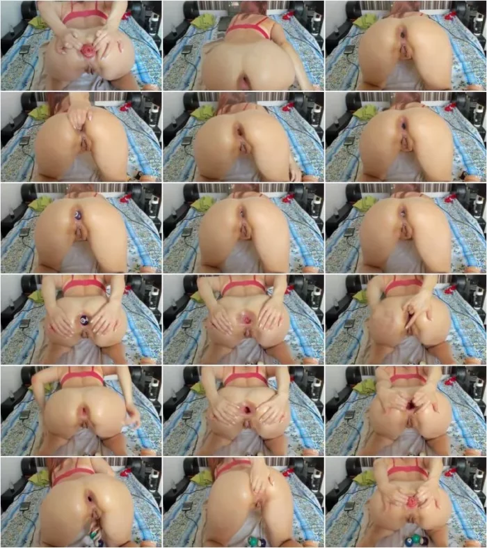 Sweet Tinqerbell - Fill My Ass With Billiard Balls, Then Pussh Them Back Out Of My Ass [FullHD 1080p] (Dildo)