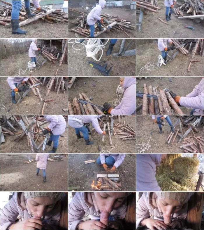 Gabby30 - Gather firewood on the farm [HD 720p] (MDH)