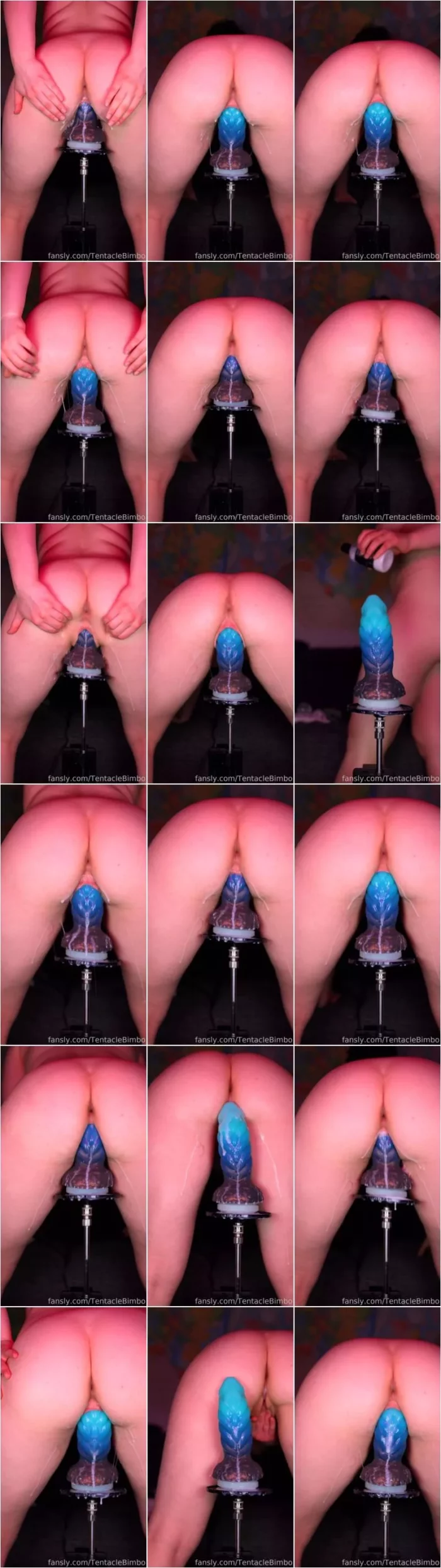 TentacleBimbo  - Video 100 [UltraHD/2K 1920p] (Dildo)