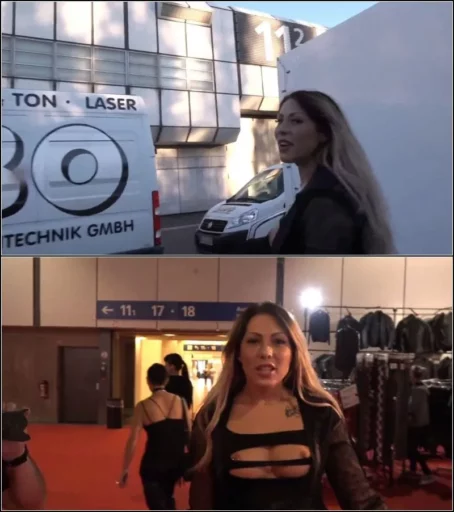 RonnyRosetti - Offentliches Spermaface auf der Messe Berlin [FullHD 1080p] (MDH)
