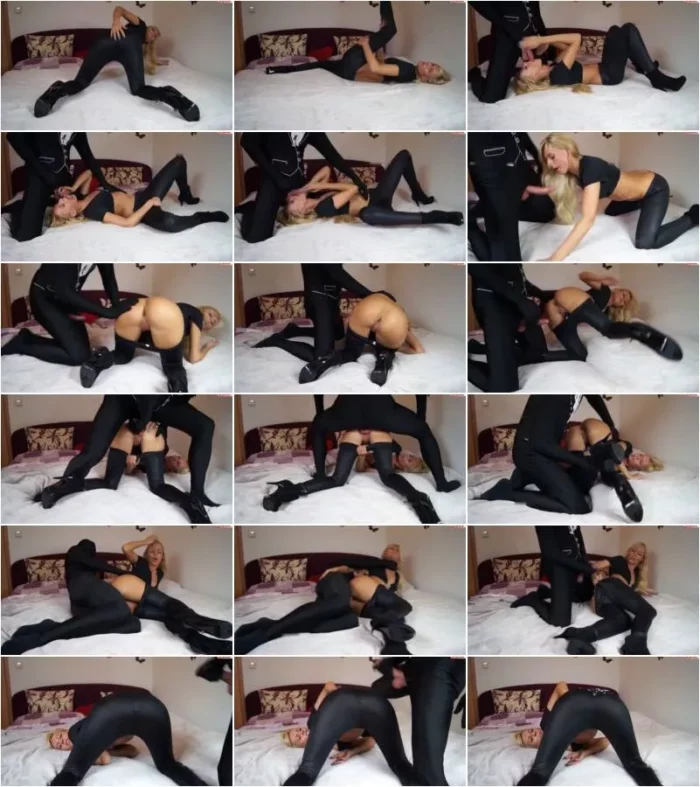 SamAngel - Lack-Latex Leggins Schlampe Durchfogelt vom Fremden [FullHD 1080p] (MDH)
