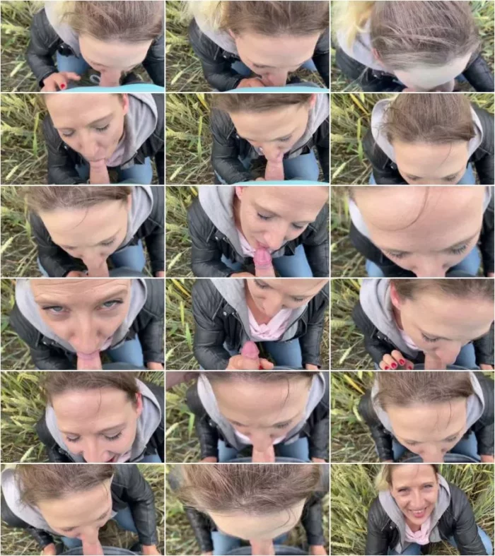 Alex-Falcon - Blowjob im Kornfeld - Dieses Gesicht muss vollgespritzt werden [FullHD 1080p] (MDH)