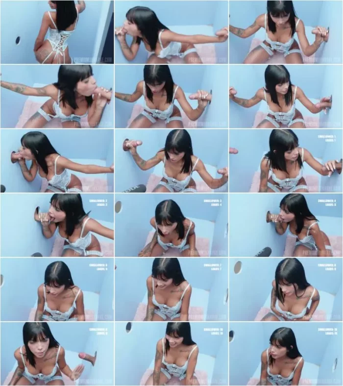 Athenea Rose #3 - Gloryhole - Second Camera 18.09.2024 [FullHD 1080p] (Bukkake)