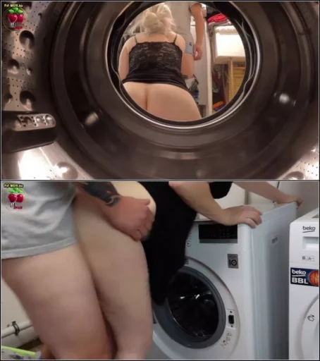 Lea_Kirsch - Fremdfick-CREAMPIE - Schamlos in der Waschkuche benutzt [FullHD 1080p] (MDH)