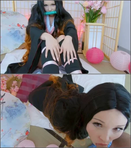 Hidori - Nezuko_Demon Slayer - hungry for cock Part 1 [FullHD 1080p] (Asian)